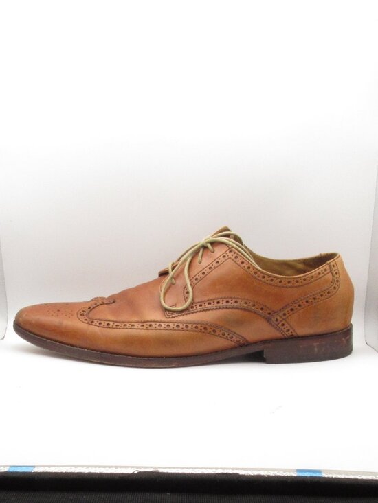 Cole Haan Brown Men\'s Giraldo Wingtips Size 14 Good Condition main image 9